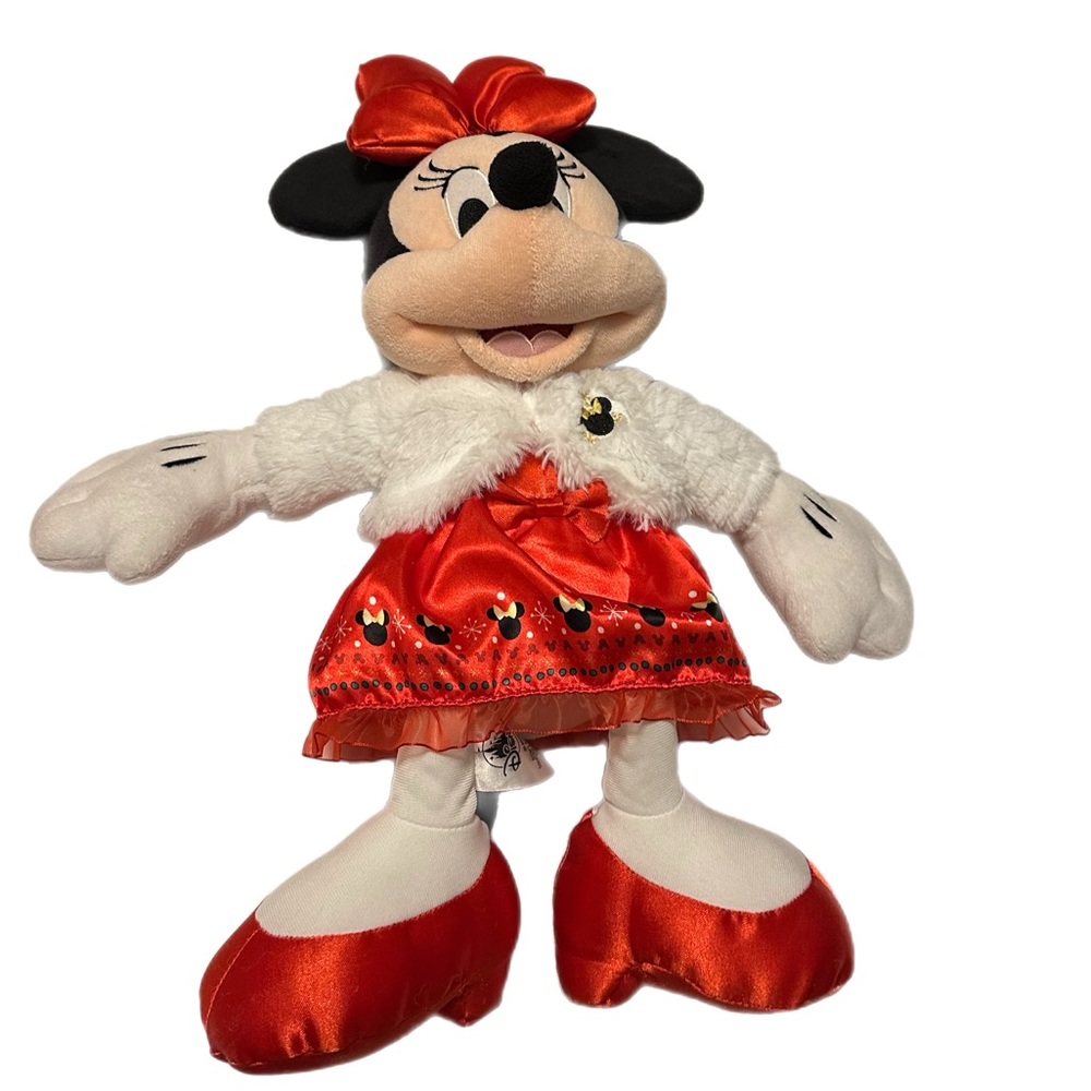 Disney Store Minnie Mouse Plush Christmas‎ 2018